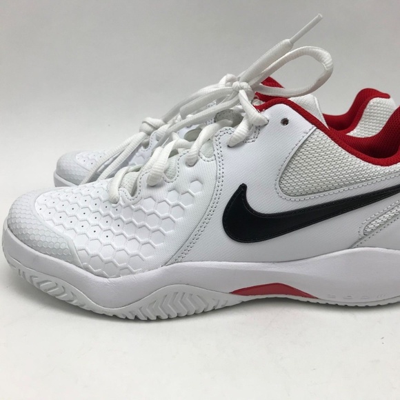 Nike Air Zoom Resistance Tennis White Red Sz 9 main image 4